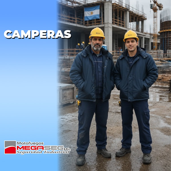 Camperas de trabajo para tareas en obra